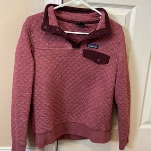 Red/Maroon Patagonia sweater, XS
